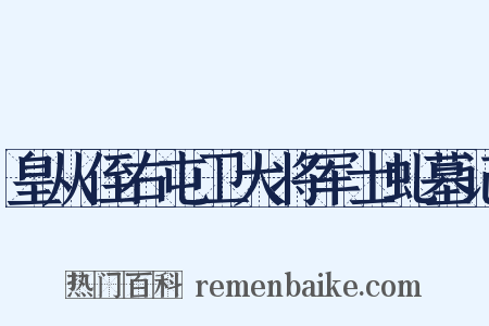 皇从侄右屯卫大将军士虬墓记是什么意思的图片